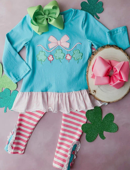 Clover Striped legging set