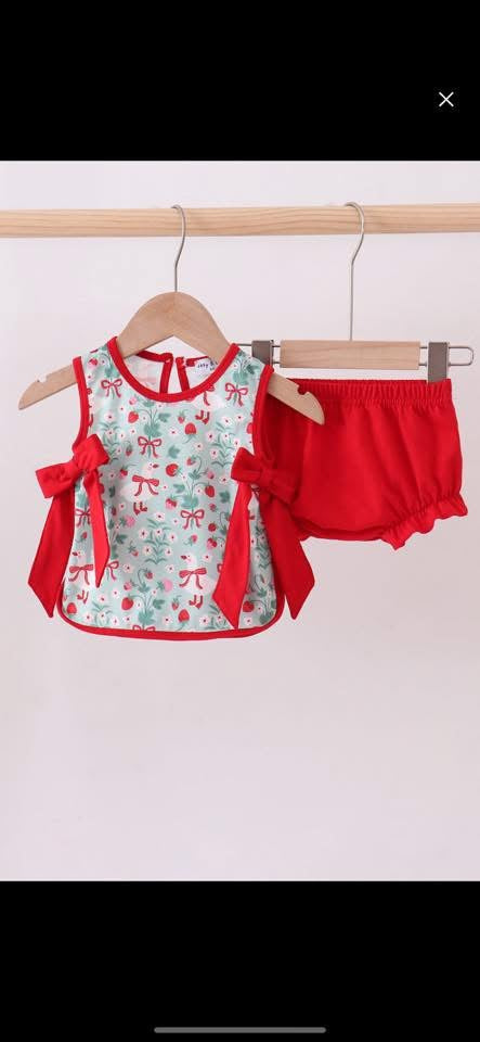 Duck Strawberry Bloomers