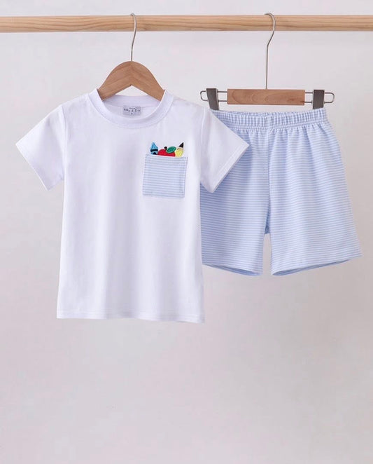Crayon Pocket Short Set