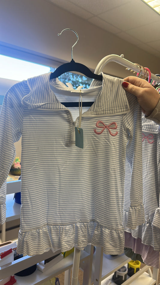 Bow Quarter Zip