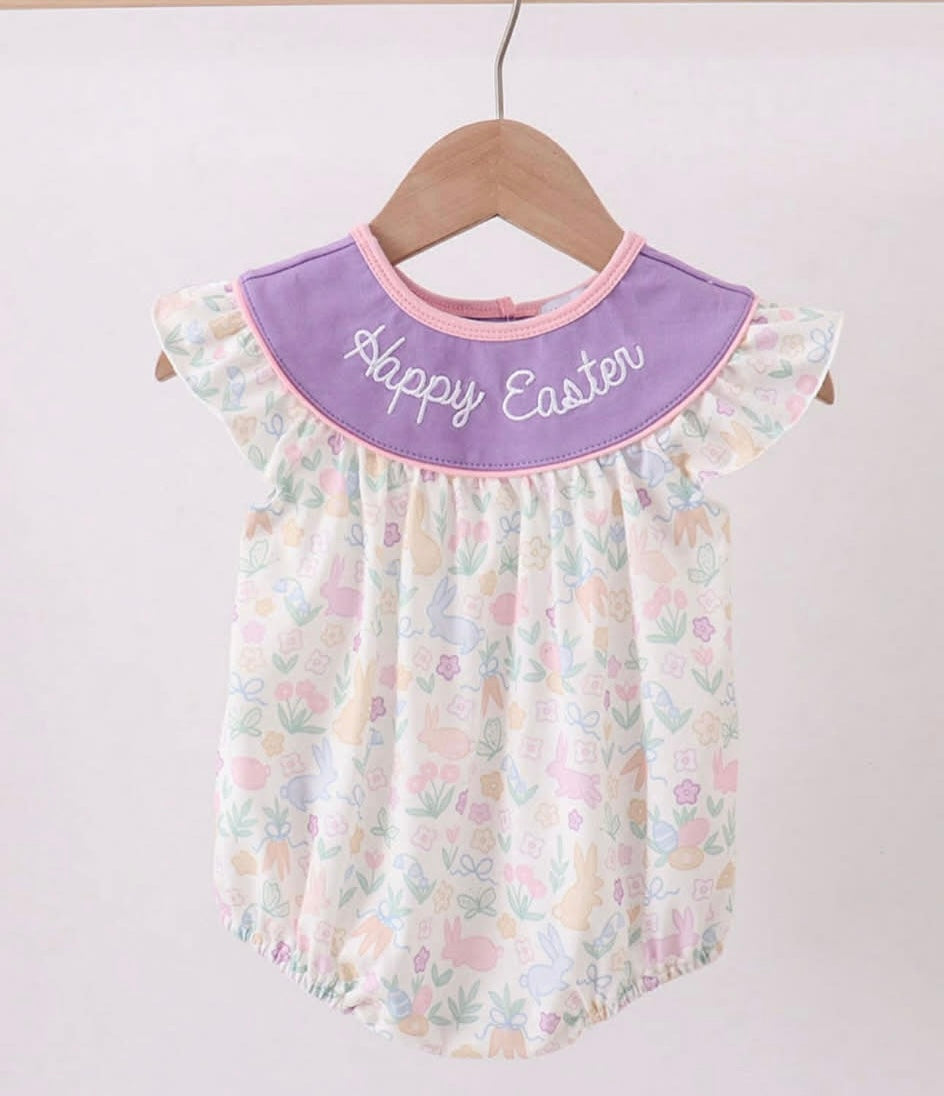 Happy Easter Floral Bubble