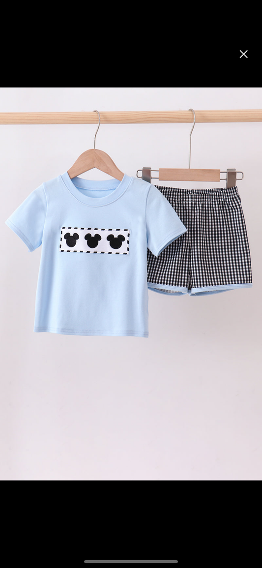 Mickie Mouse Shorts Set