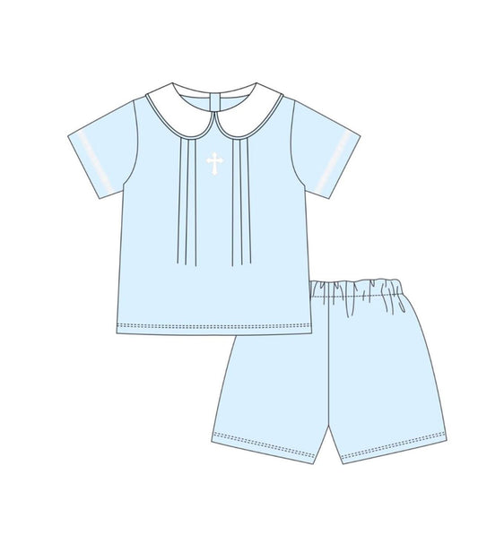 Cross Shorts set