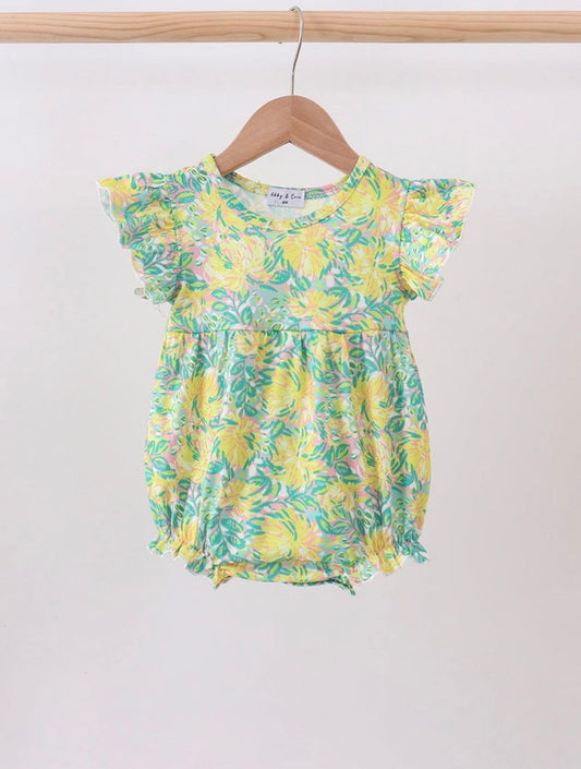 Yellow & Green Lilly Bubble