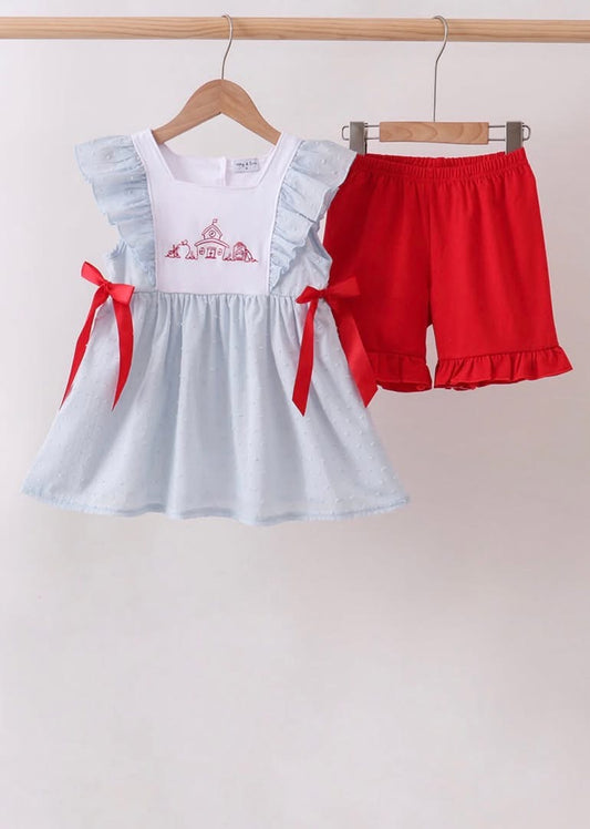 School House Short Set